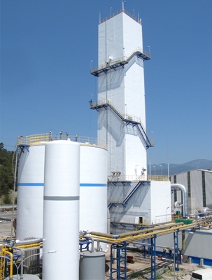 GASERO de acero los 4.2×3.5×12.2m de la caja fría de carbono de la recuperación ASU del CO2