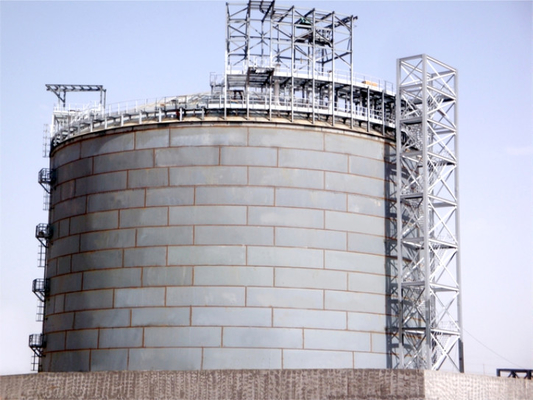los tanques de almacenamiento del GASERO de los tanques de almacenamiento de gas natural licuado 50000M3