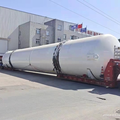 el tanque de almacenamiento vertical aislado vacío 300m3