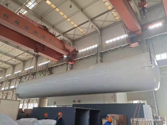 el tanque de almacenamiento vertical aislado vacío 300m3
