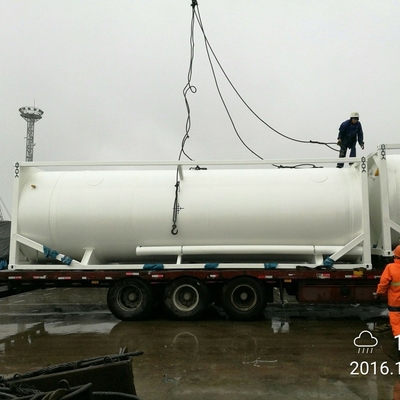 el tanque de almacenamiento móvil del oxígeno líquido 10000l