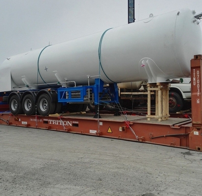 envase líquido criogénico móvil del tanque