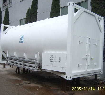 El tanque de almacenamiento criogénico de acero de carbono de la presión de funcionamiento 0.78Mpa ZCF-3000/8