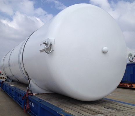 Capacidad válida 15m3 GB-150 A2 C2 GC1 del tanque líquido O2 de LIN LAr 15000L del LOX