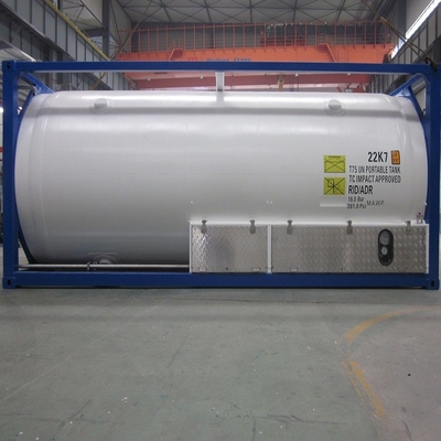 Envase del tanque de la ISO del GASERO T14 de SA-240M 304 24800 litros de LR BV CCS