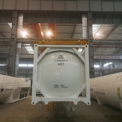Envase del tanque de la ISO del GASERO T14 de SA-240M 304 24800 litros de LR BV CCS