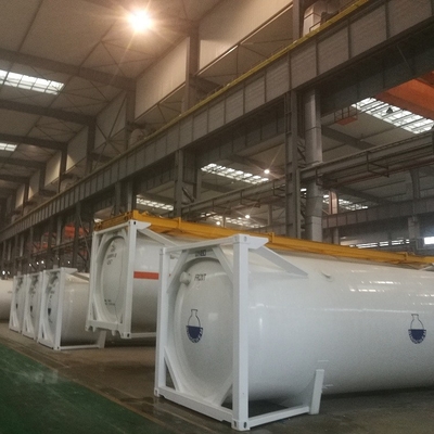 GASERO LO2 LN2 20' del LAR envase del tanque T75 del tanque de almacenamiento criogénico SA-240M 304